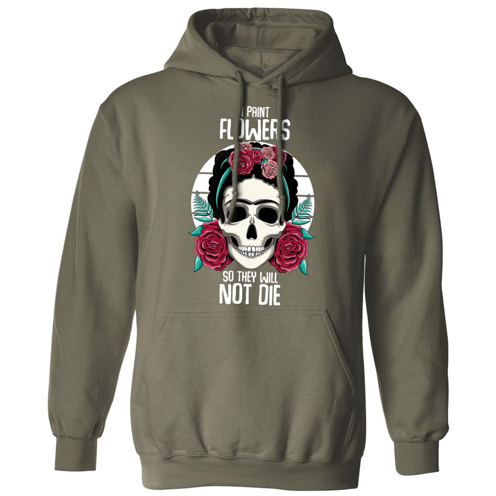 Classic Unisex Hoodie - HVHTVQ7B - Military Green - 4