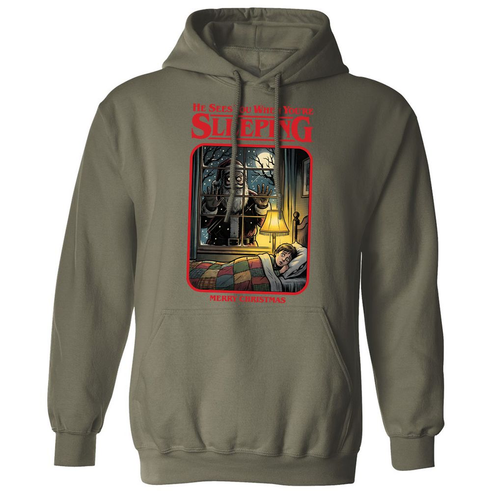 Classic Unisex Hoodie - F5E62CNS - Military Green - 4