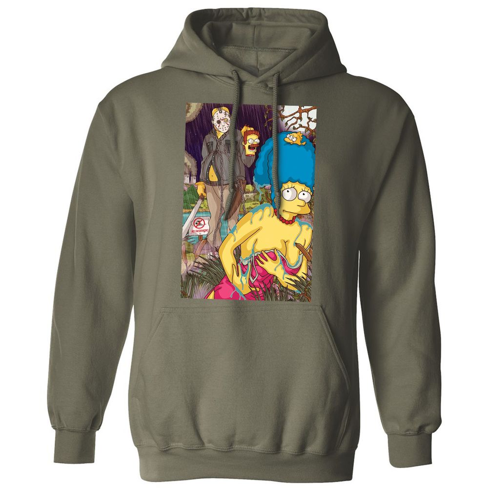Classic Unisex Hoodie - NC9KA3PX - Military Green - 4