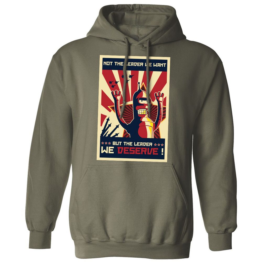 Classic Unisex Hoodie - 5GPF1P45 - Military Green - 4