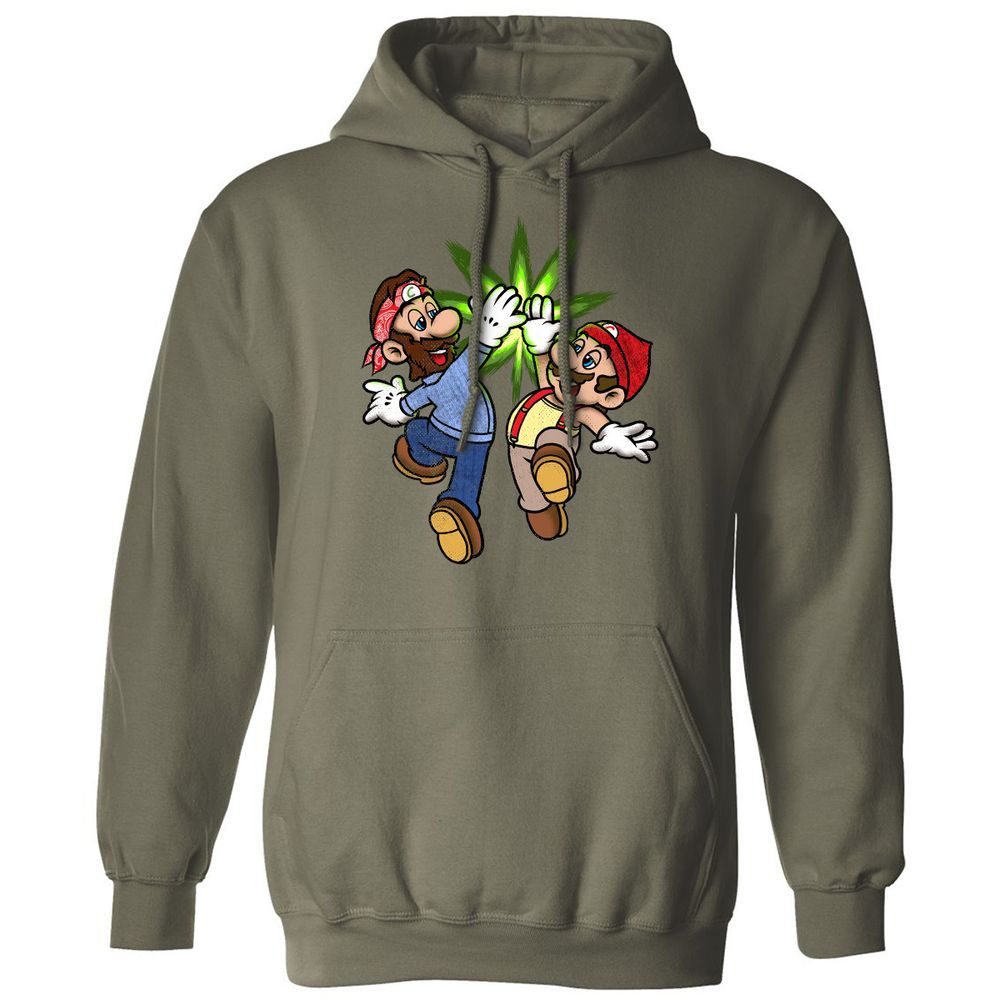 Classic Unisex Hoodie - F6WLNEK1 - Military Green - 4