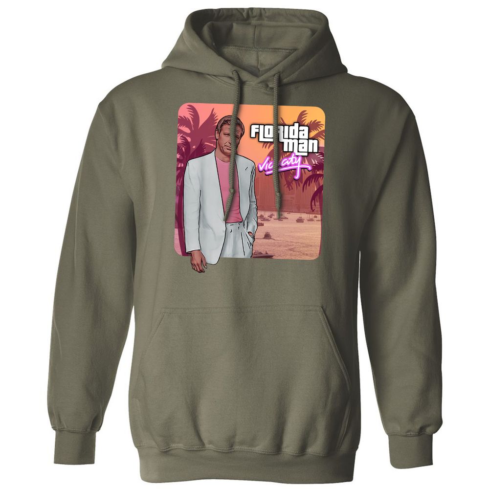Classic Unisex Hoodie - CYQ6CJ9K - Military Green - 4