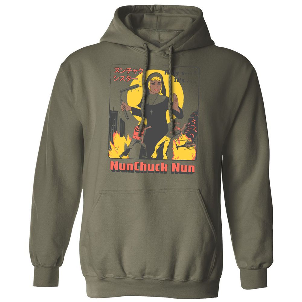 Classic Unisex Hoodie - V5ATSGSR - Military Green - 4