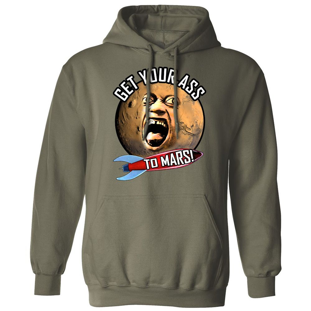 Classic Unisex Hoodie - GSDMM6GD - Military Green - 4