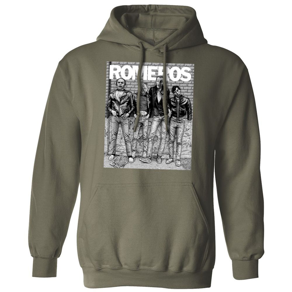 Classic Unisex Hoodie - XES9S877 - Military Green - 4