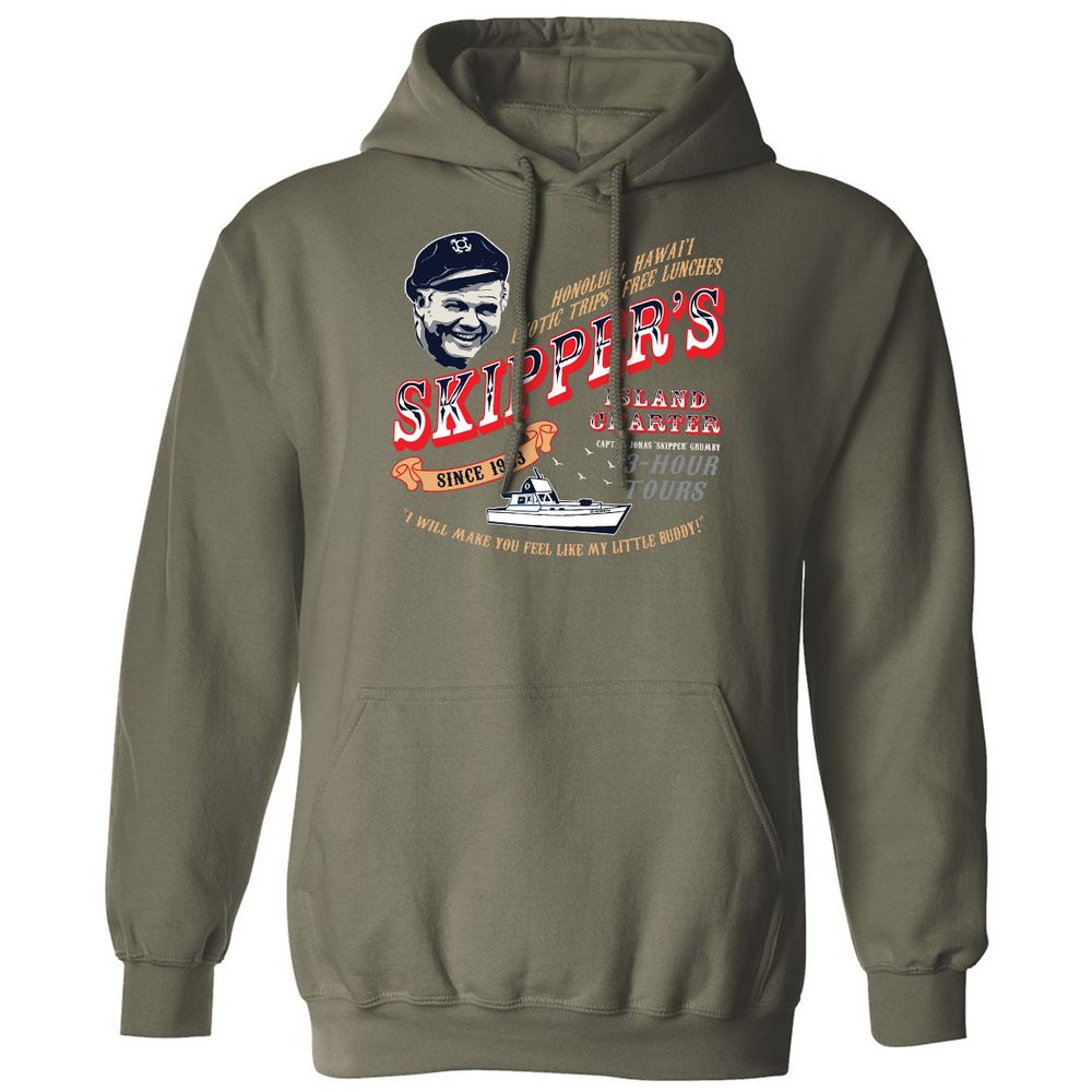 Skipper's Island Charter - Military Green - 4