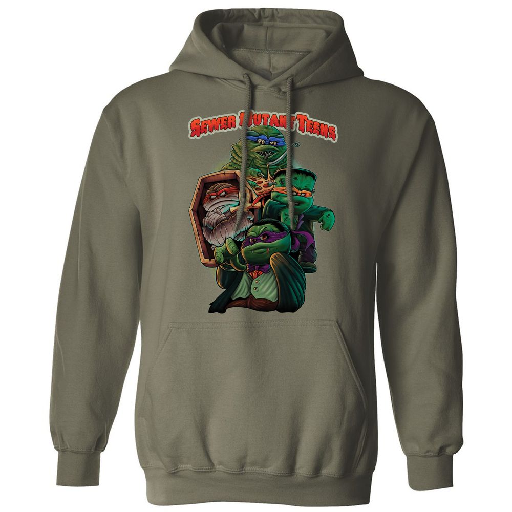 Classic Unisex Hoodie - 6U591M37 - Military Green - 4