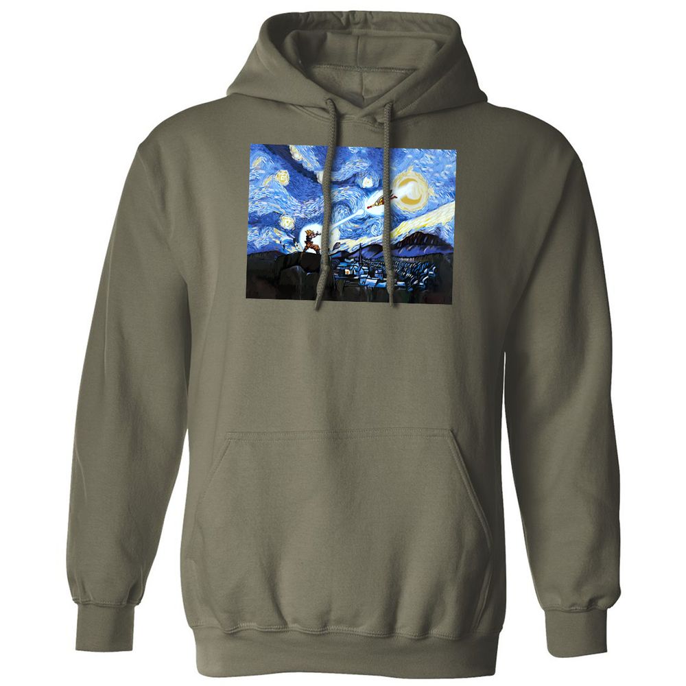 Classic Unisex Hoodie - HNSZQFVY - Military Green - 4