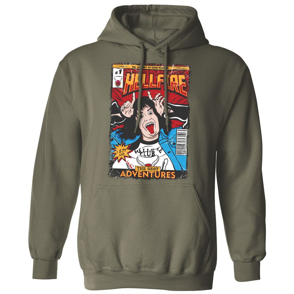Classic Unisex Hoodie - Y2KX7GW4 - Military Green - 4