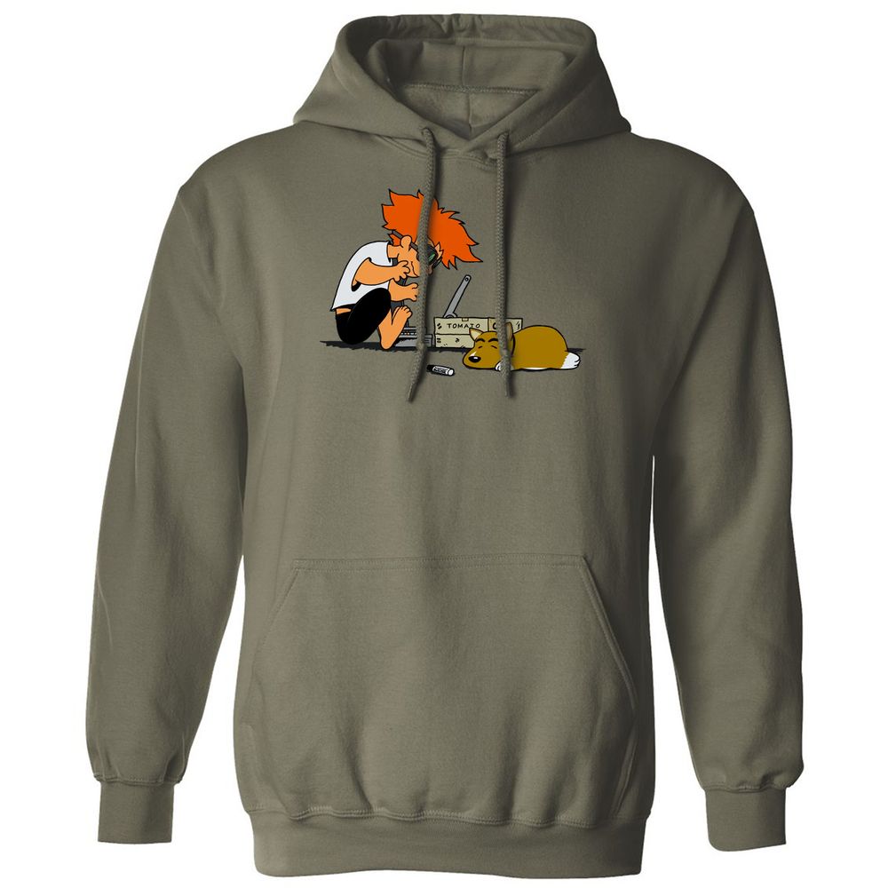 Classic Unisex Hoodie - Q1VA4LUJ - Military Green - 4