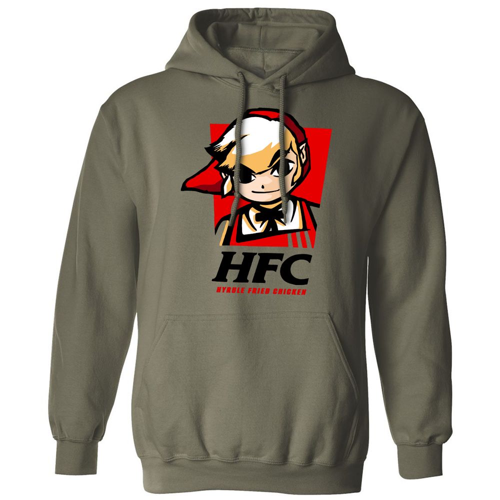 Classic Unisex Hoodie - DYUKZ54D - Military Green - 4