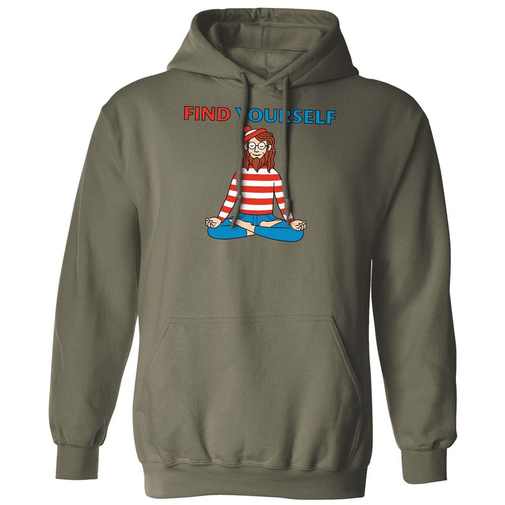 Classic Unisex Hoodie - XQ1GURLV - Military Green - 4