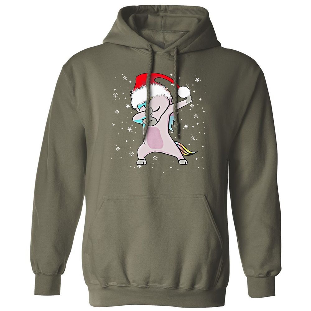 Classic Unisex Hoodie - GE13E2EU - Military Green - 4