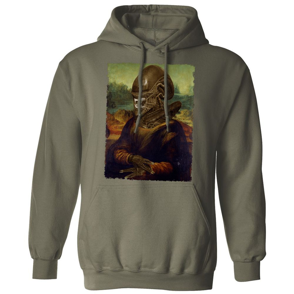 Classic Unisex Hoodie - BXZQXEX5 - Military Green - 4