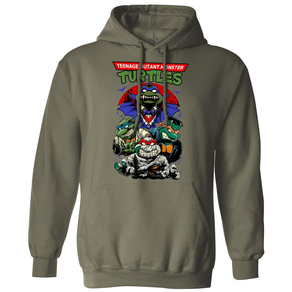 Classic Unisex Hoodie - 9W16TX1W - Military Green - 4