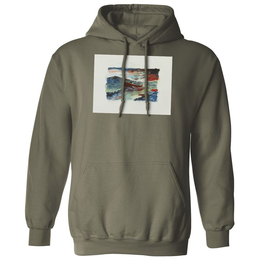 Classic Unisex Hoodie - K7Z9Q76R - Military Green - 4