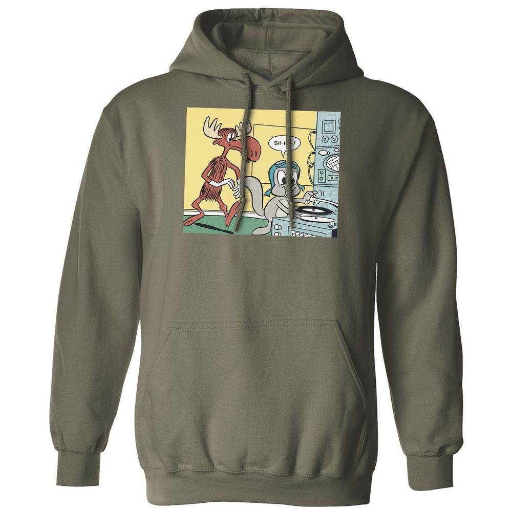 Classic Unisex Hoodie - EGLEH9PG - Military Green - 4
