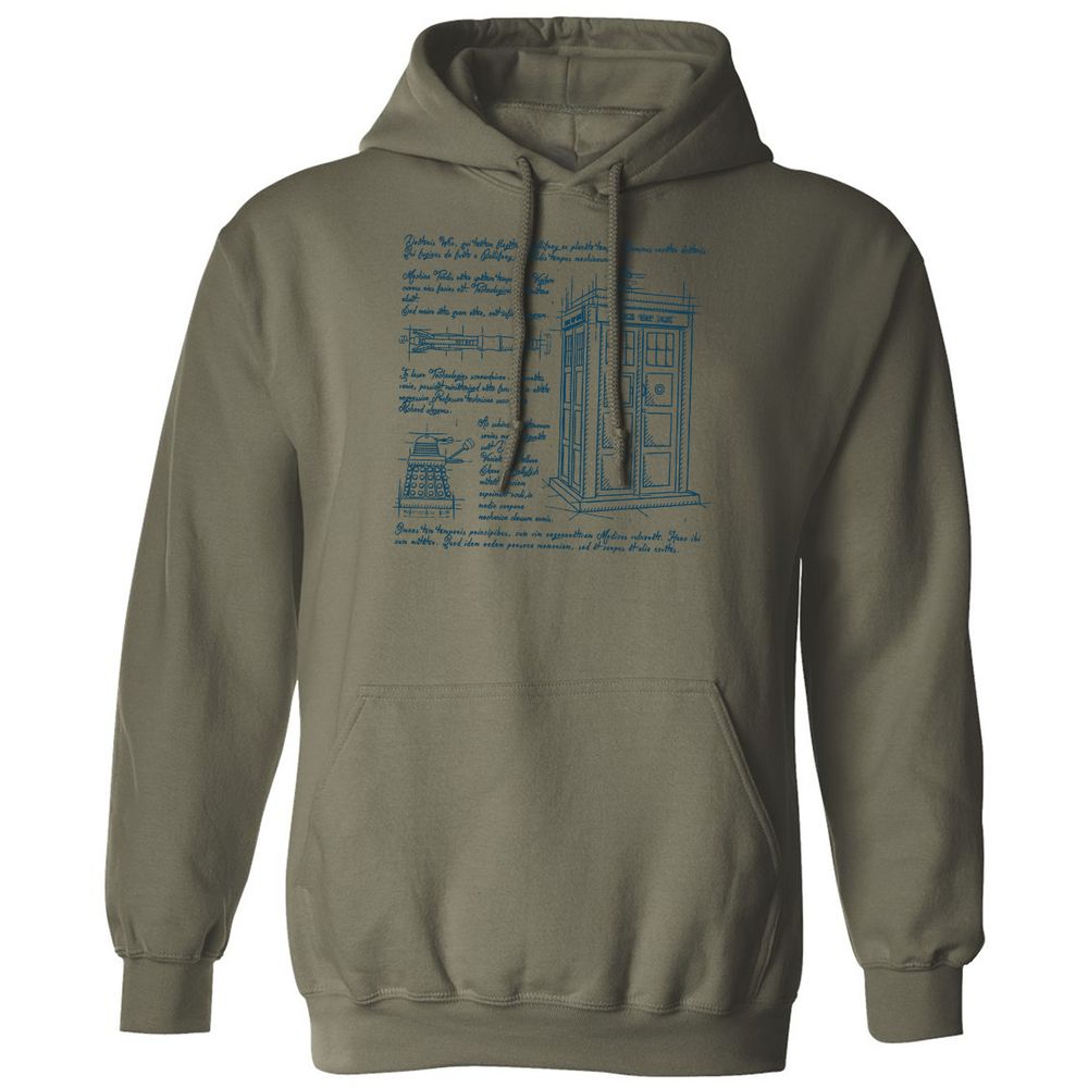 Classic Unisex Hoodie - S2HKHP7Z - Military Green - 4