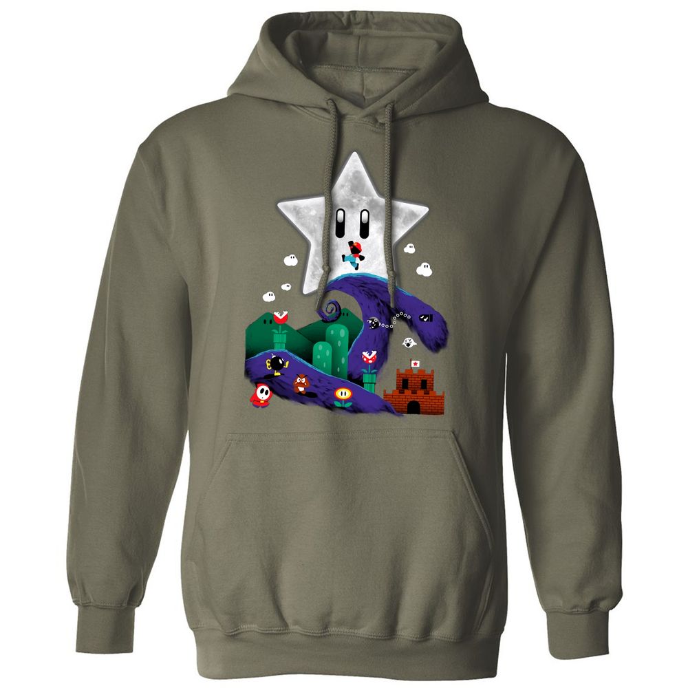 Classic Unisex Hoodie - PHWTLLTC - Military Green - 4