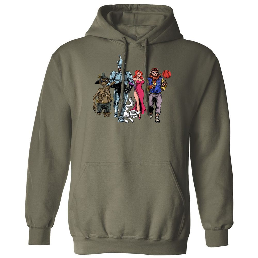 Classic Unisex Hoodie - R7P9ZH24 - Military Green - 4