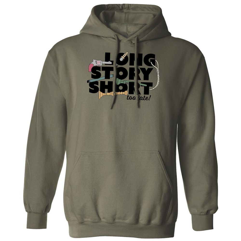 Classic Unisex Hoodie - J8A7YDPS - Military Green - 4