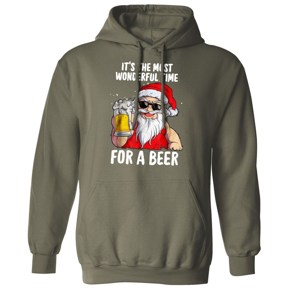 Classic Unisex Hoodie - K6CT2V9X - Military Green - 4