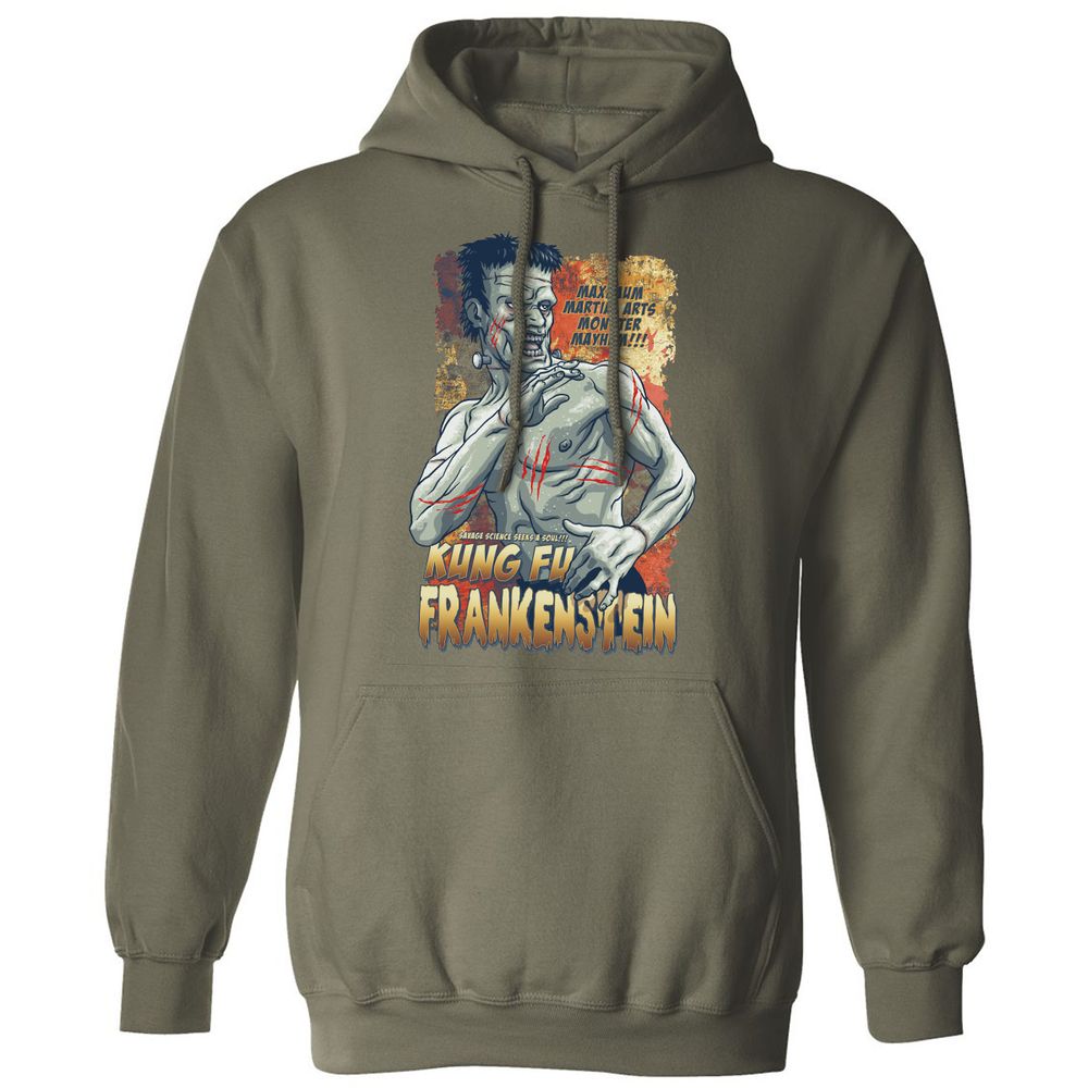 Classic Unisex Hoodie - LC7YCZYY - Military Green - 4