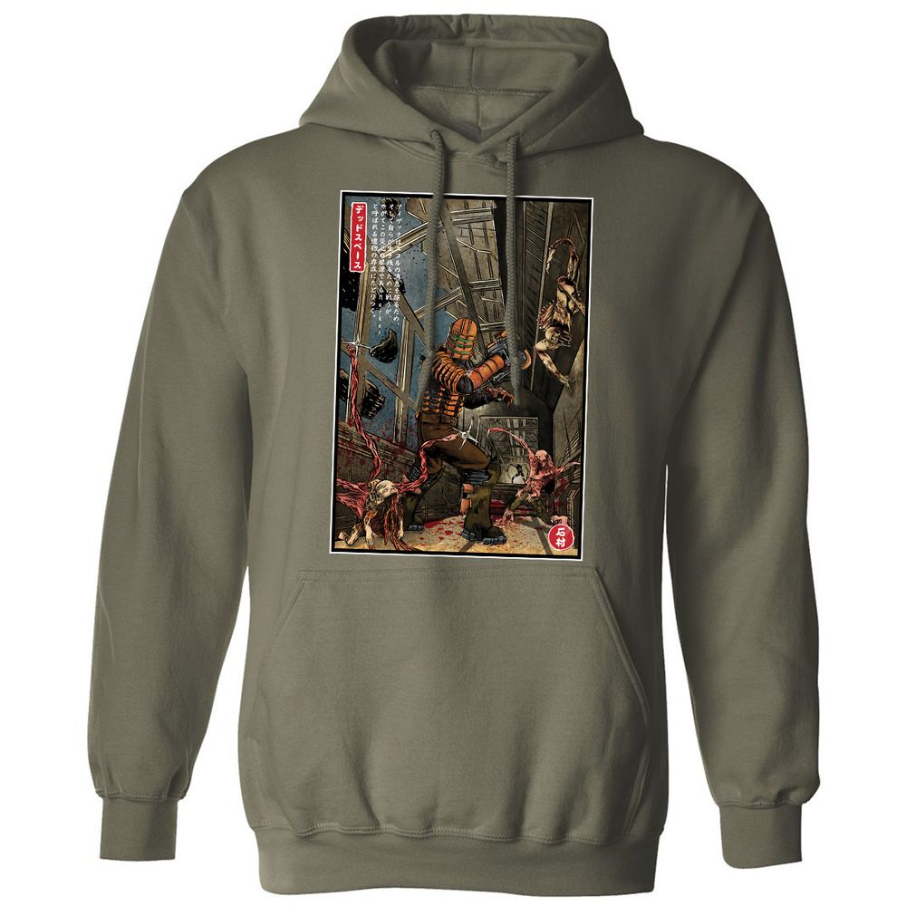 Classic Unisex Hoodie - EUWSEDGZ - Military Green - 4