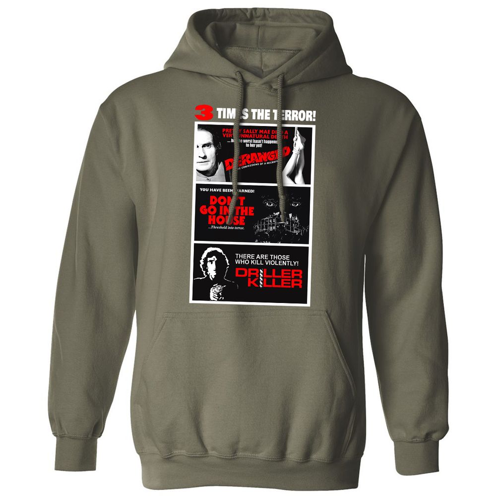 3 Times the Terror - Military Green - 4