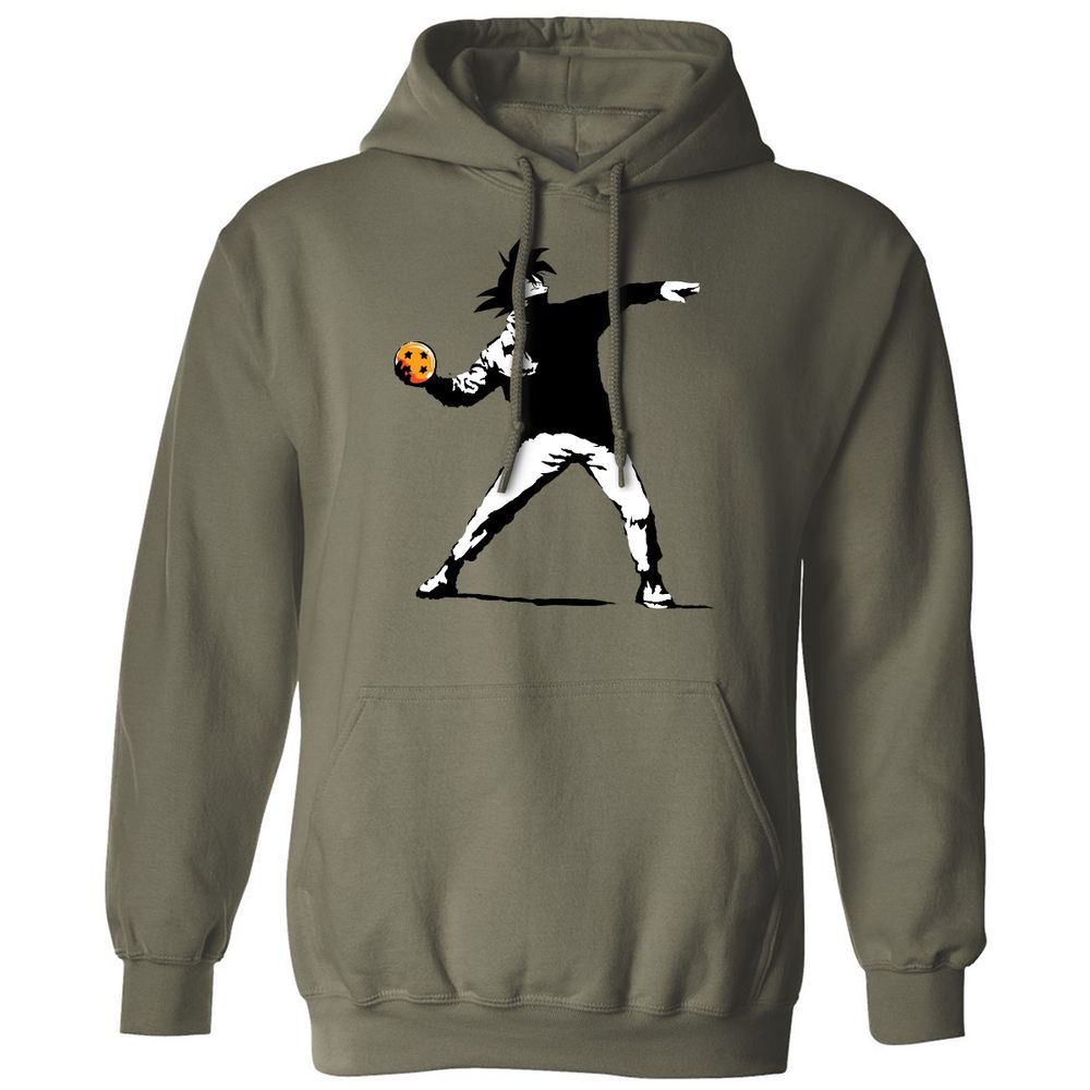 Classic Unisex Hoodie - RA7H57FW - Military Green - 4