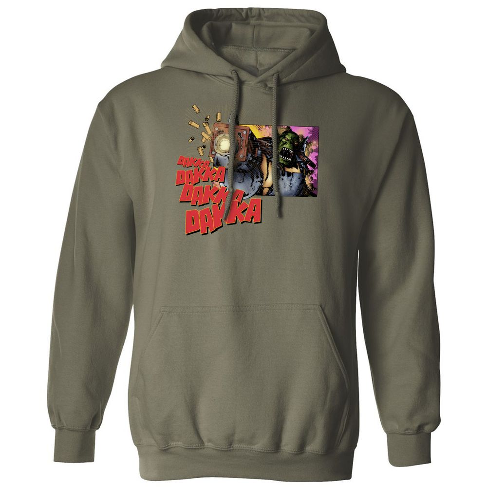 Classic Unisex Hoodie - HQTJU3T4 - Military Green - 4