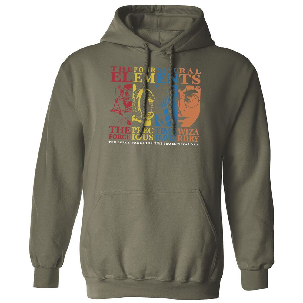 Classic Unisex Hoodie - SGGJXXW9 - Military Green - 4