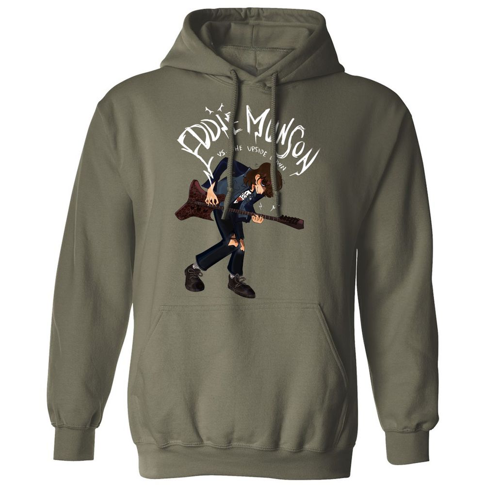 Classic Unisex Hoodie - ERBRHX1L - Military Green - 4