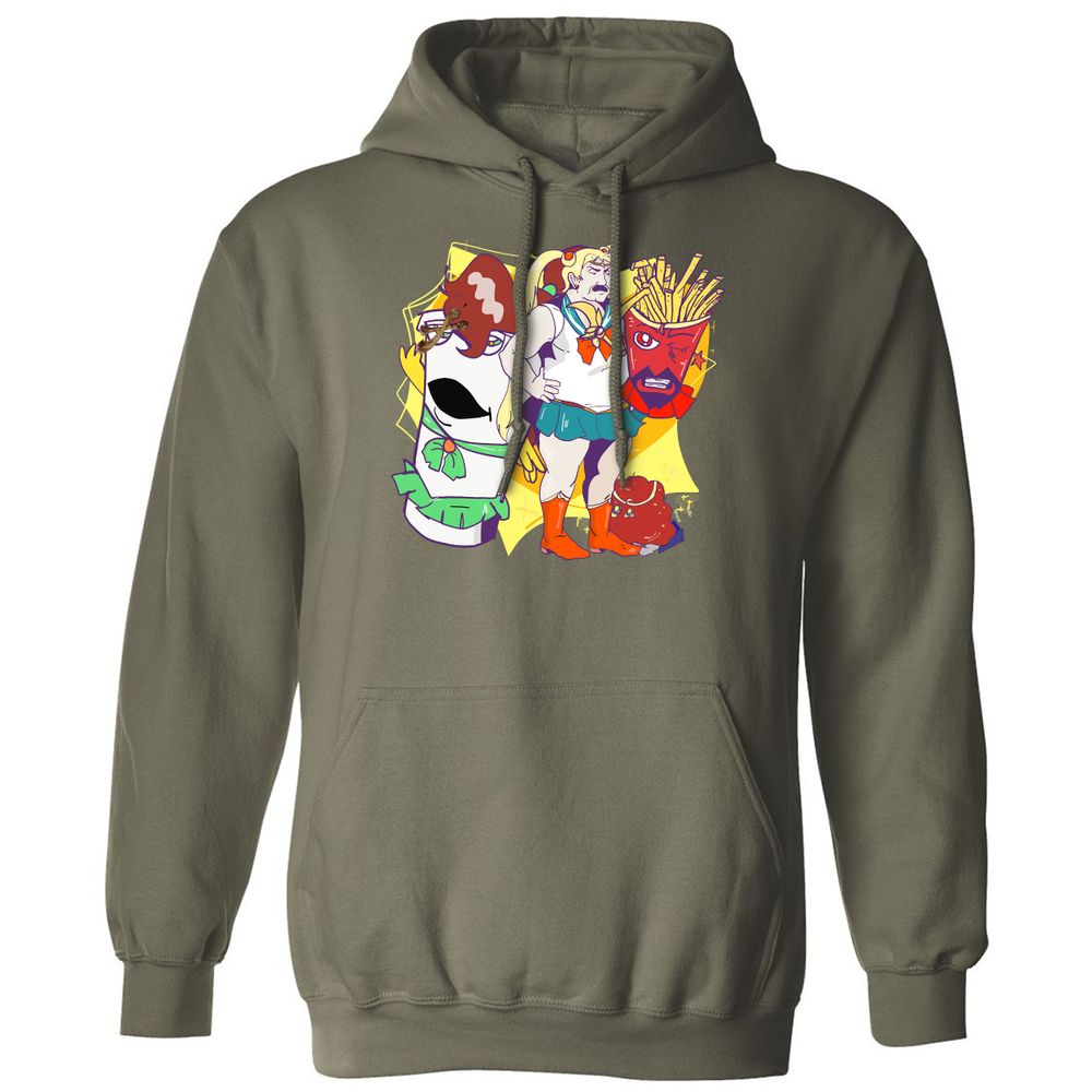 Classic Unisex Hoodie - PHYFE8DT - Military Green - 4