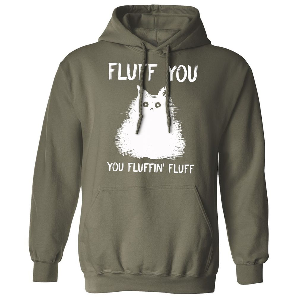 Classic Unisex Hoodie - UE5TJK9E - Military Green - 4