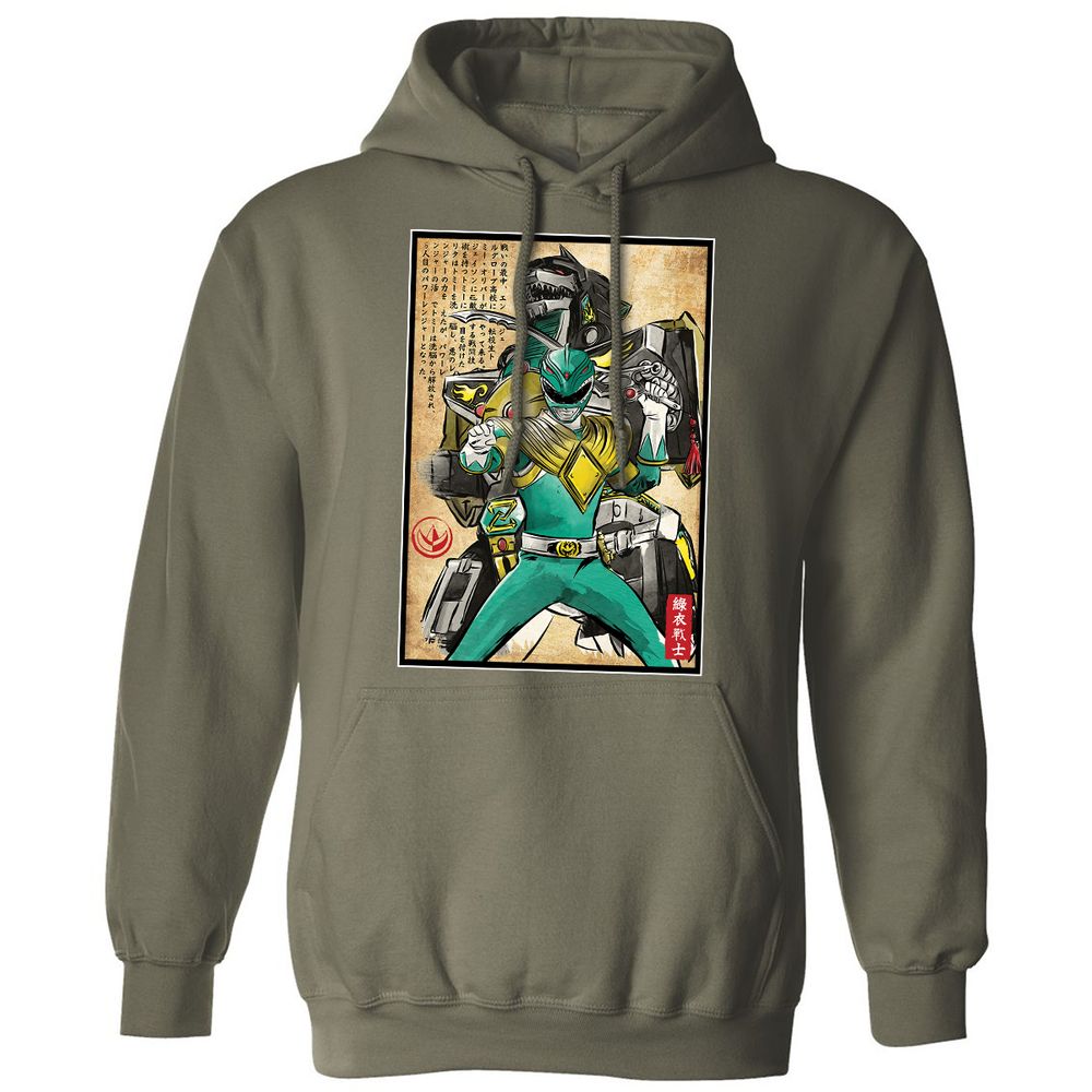 Classic Unisex Hoodie - XD96H3RM - Military Green - 4