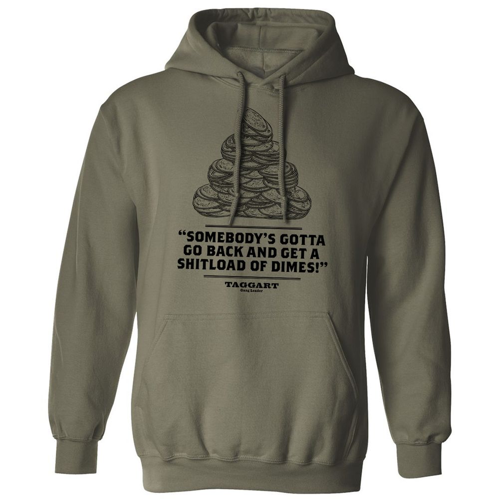 Classic Unisex Hoodie - QFLZG9TD - Military Green - 4