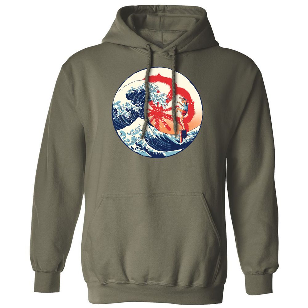 Classic Unisex Hoodie - X4NFAX4E - Military Green - 4