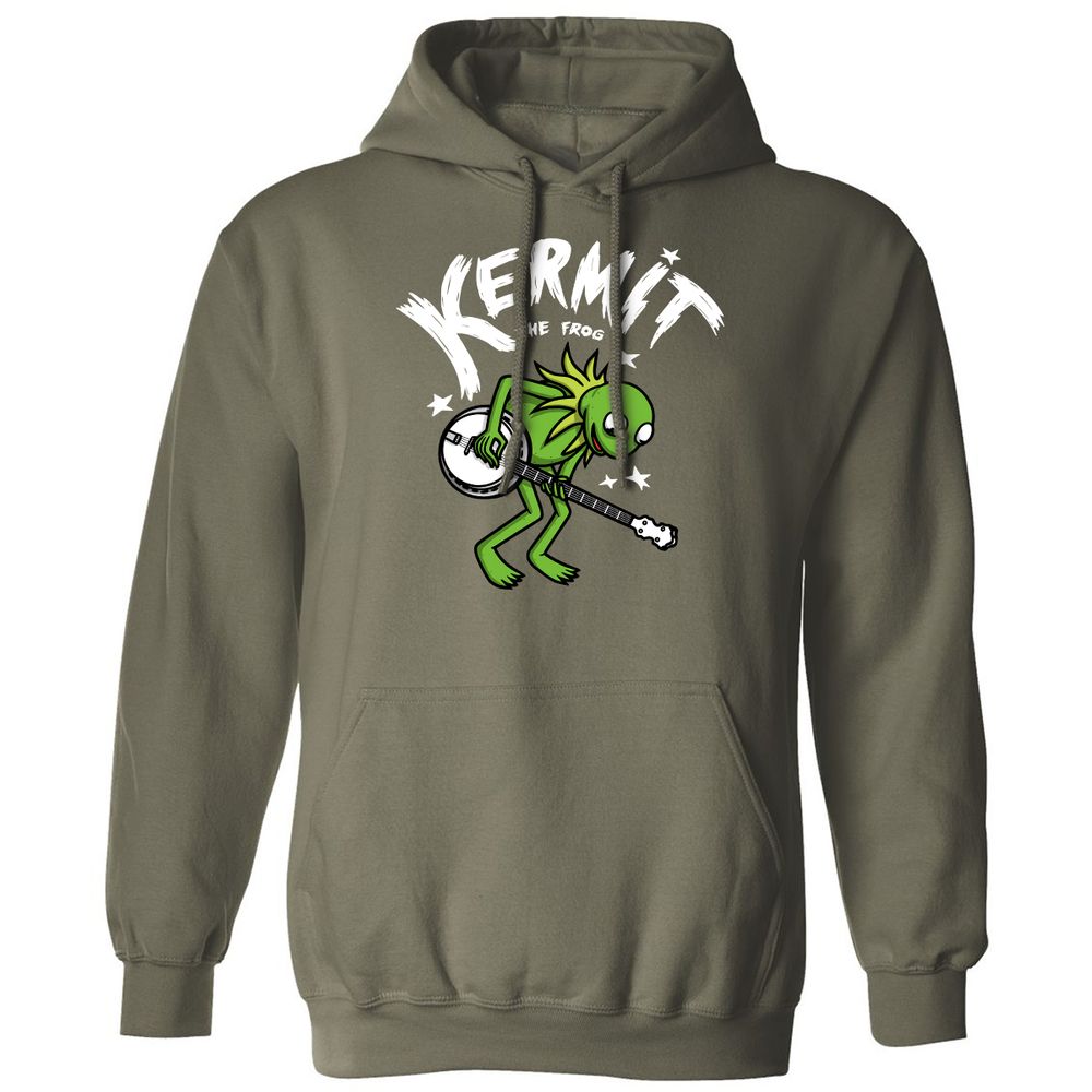Classic Unisex Hoodie - 1WFXV61L - Military Green - 4