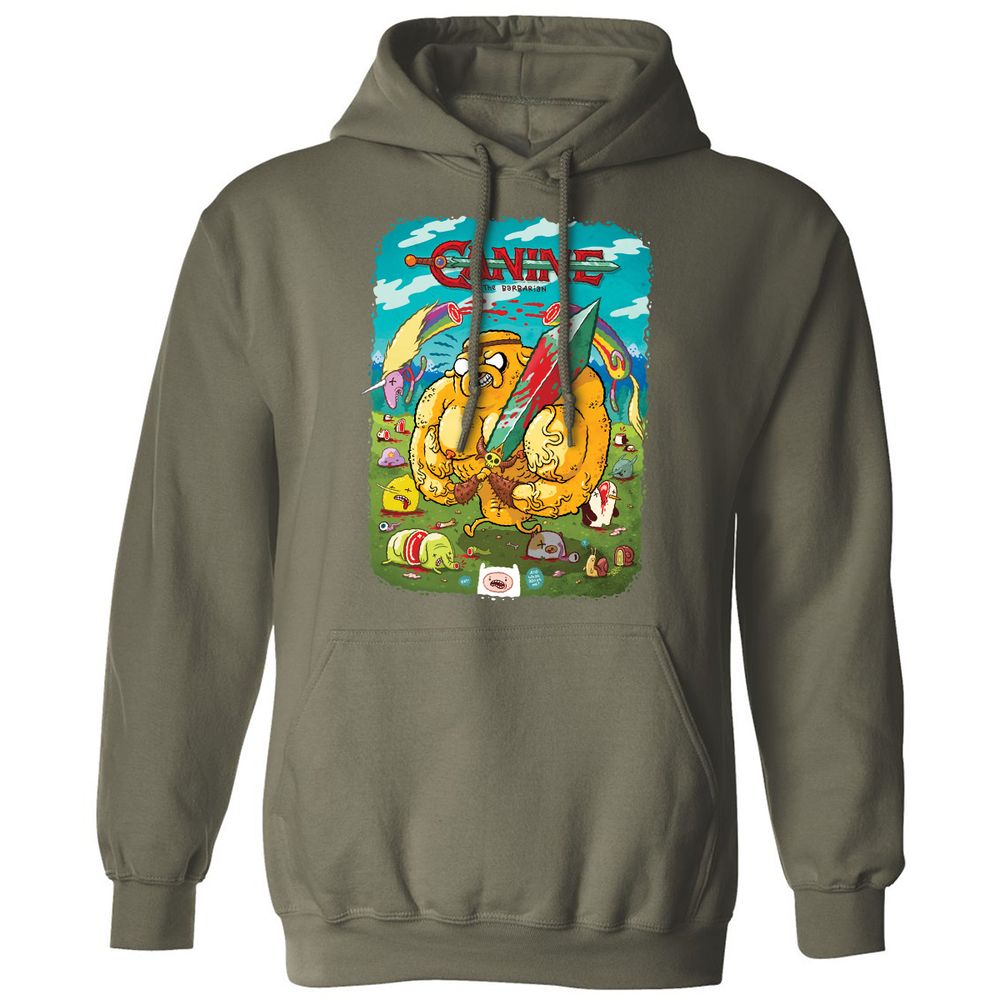 Classic Unisex Hoodie - WZKTKYCD - Military Green - 4