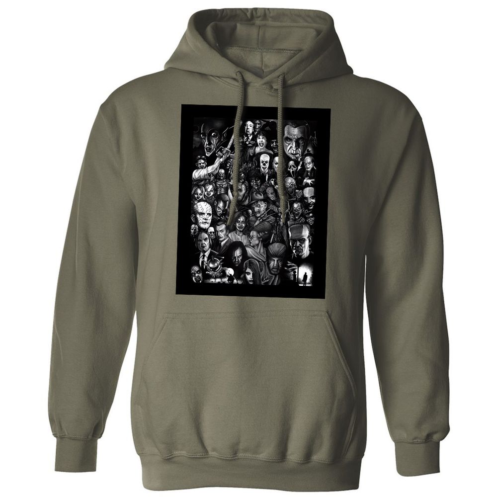 Classic Unisex Hoodie - WXSBYC6V - Military Green - 4