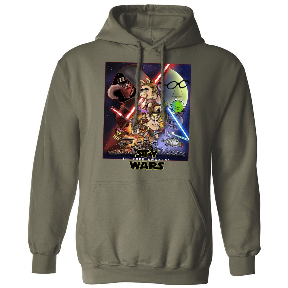 Classic Unisex Hoodie - HWTQLRU1 - Military Green - 4