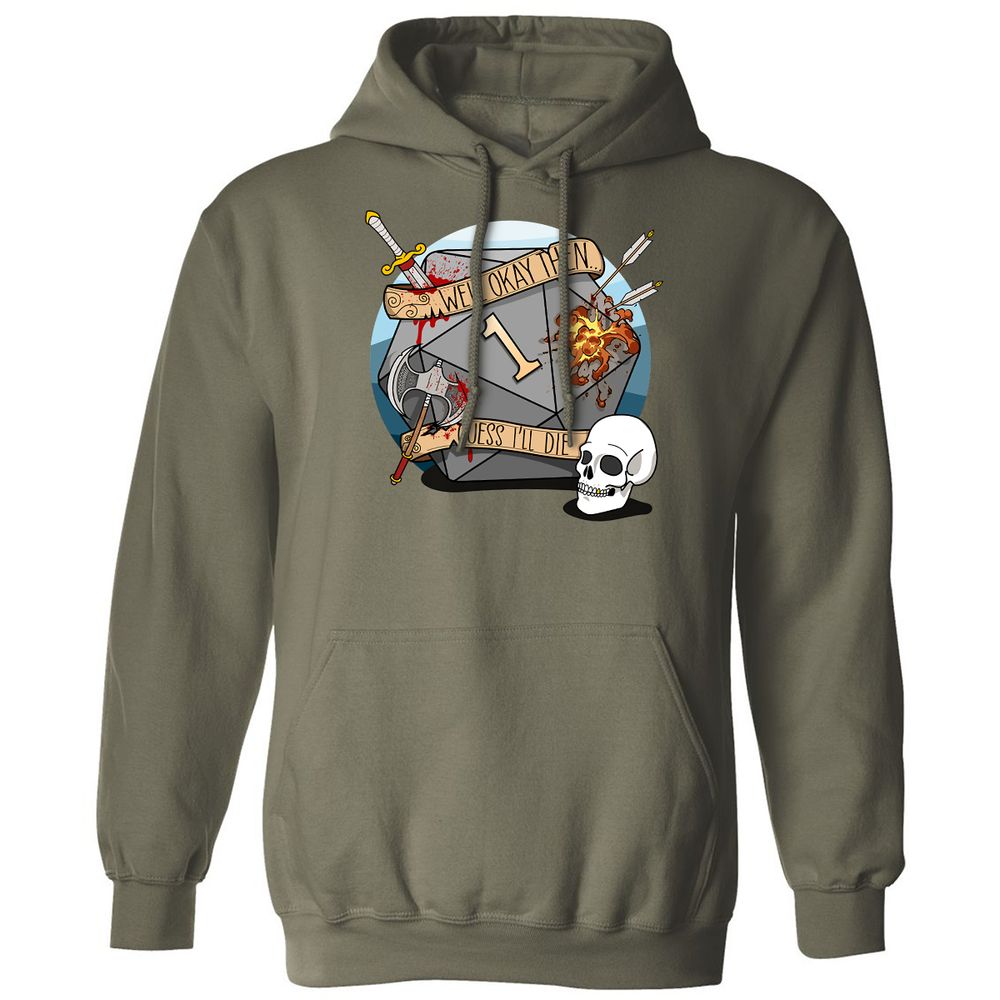 Classic Unisex Hoodie - ECDRNKPV - Military Green - 4