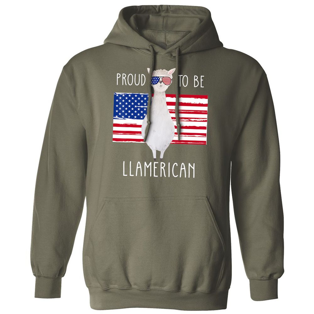 Classic Unisex Hoodie - XJWLWXXW - Military Green - 4