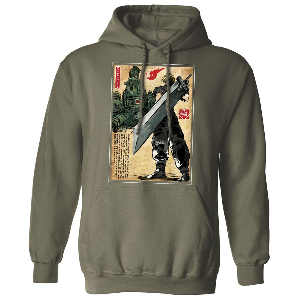 Classic Unisex Hoodie - WJY6436H - Military Green - 4