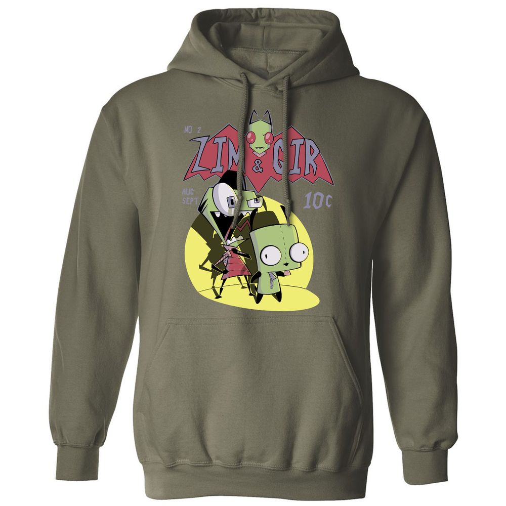 Classic Unisex Hoodie - T3PUZZ4H - Military Green - 4
