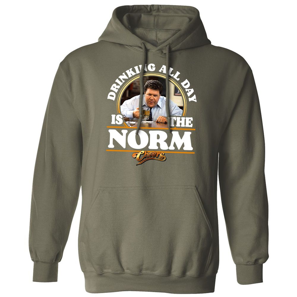 Classic Unisex Hoodie - HJQ82Y3S - Military Green - 4
