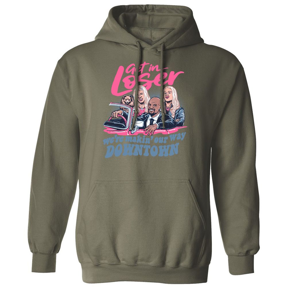 Classic Unisex Hoodie - CYSDH1X5 - Military Green - 4