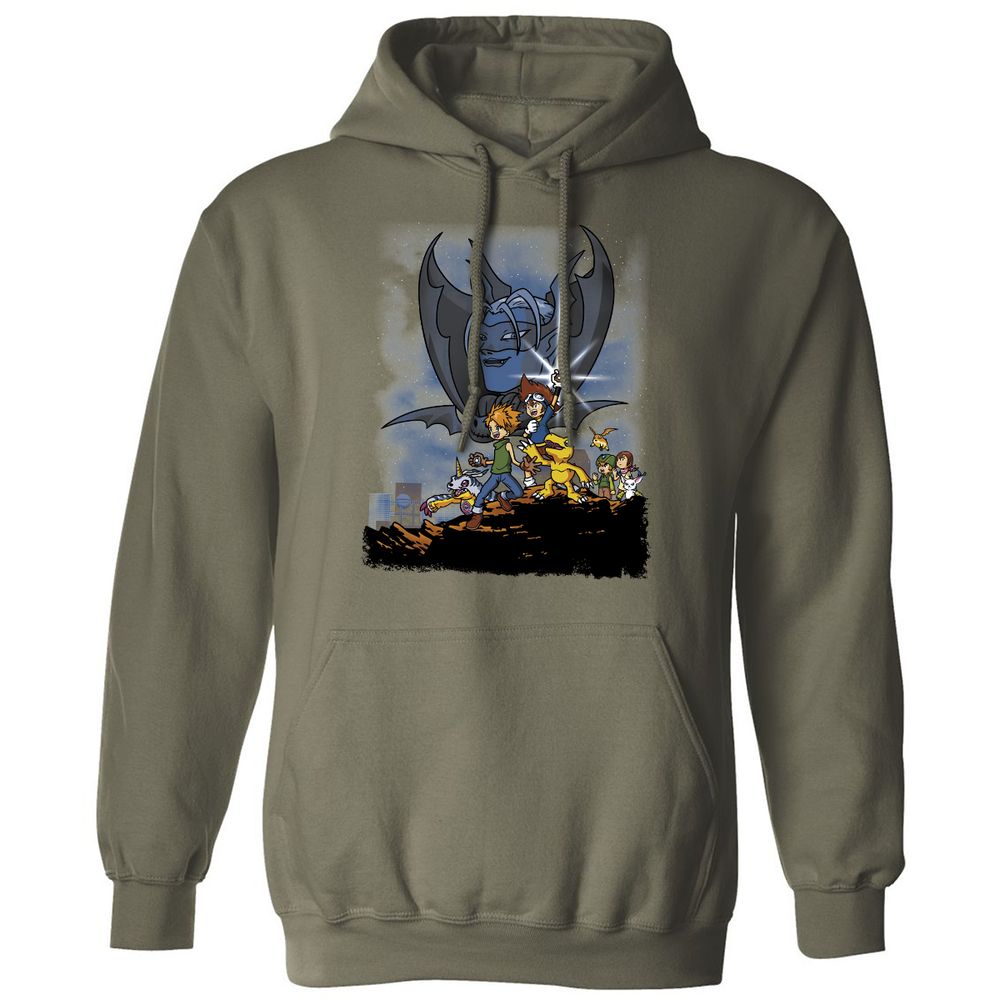 Classic Unisex Hoodie - P9THYATU - Military Green - 4