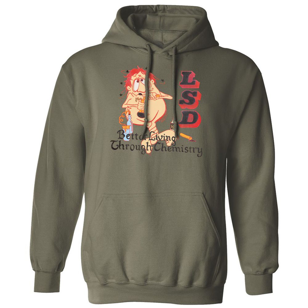 LSD Better Living Through Chemistry - Military Green - 4